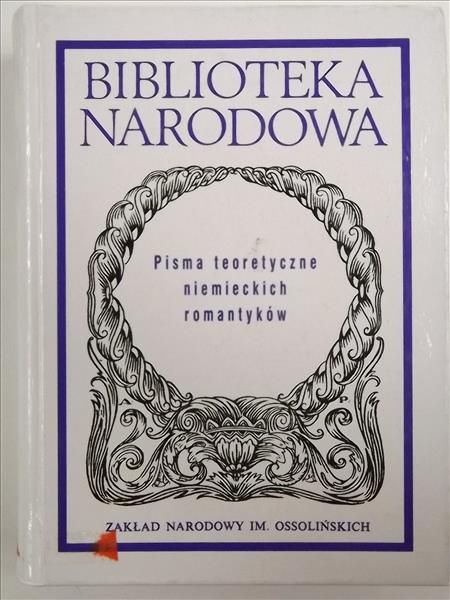 Pisma teoretyczne niemieckich romantyków