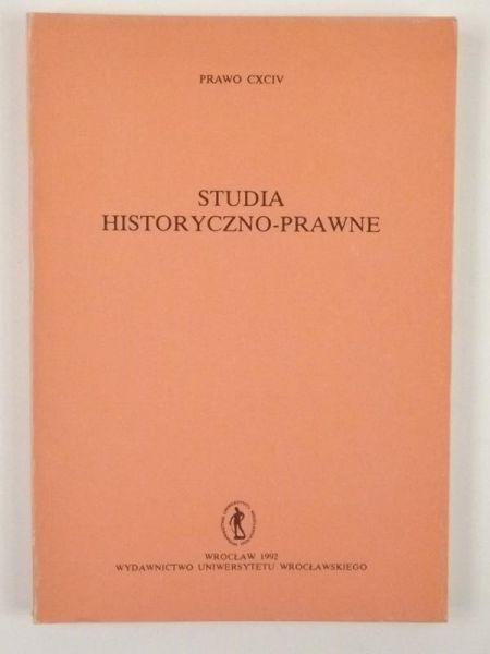 Studia historyczno - prawne