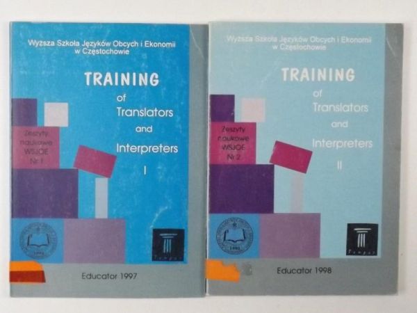 Training of Translators and Interpreters, t. I-II