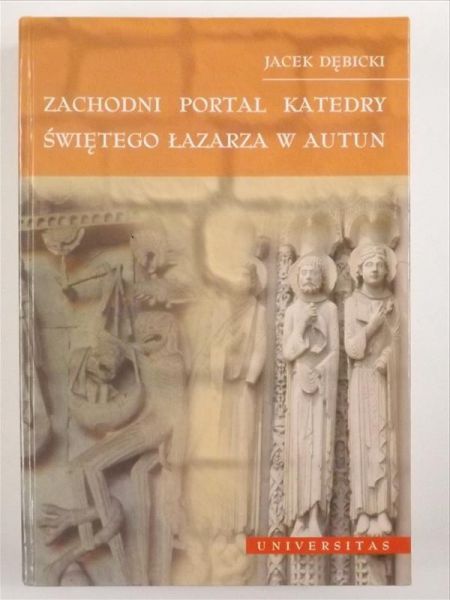 Zachodni portal katedry Świętego Łazarza w Autun