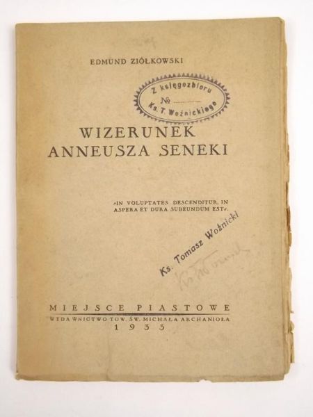 Wizerunek Anneusza Seneki, 1933 r.