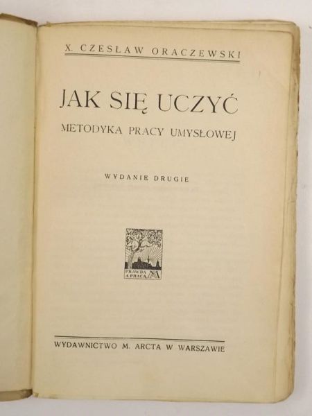 Jak się uczyć?, 1917 r.