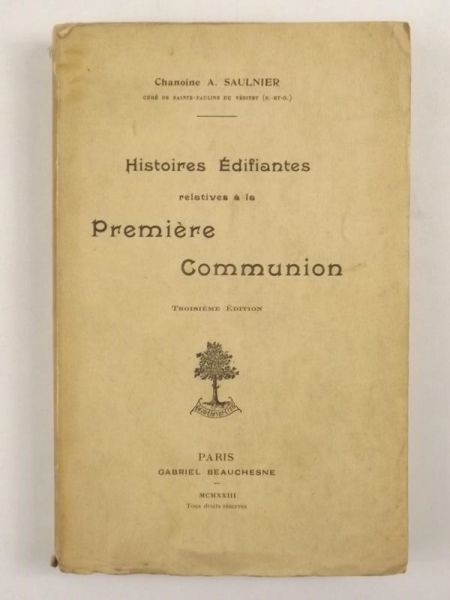 Premiere Communion, 1923 r.