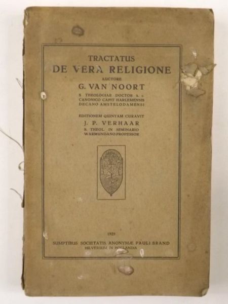 Tractatus de Vera Religione, 1929 r.