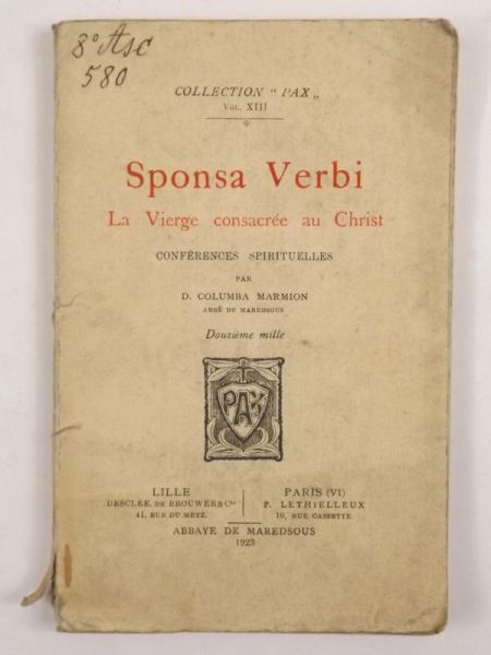 Sponsa Verbi, 1923 r.