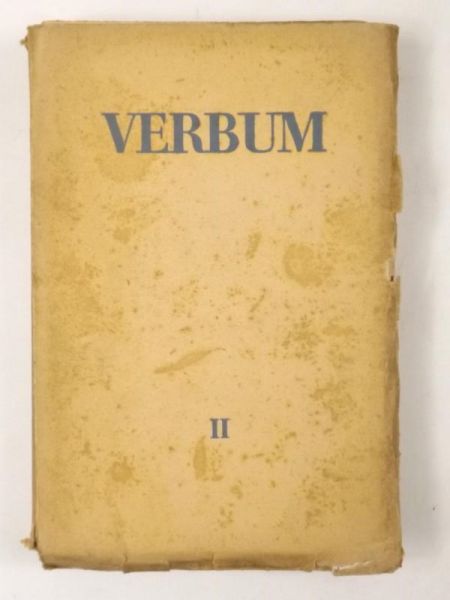 Verbum. Cz. 2, 1937 r.
