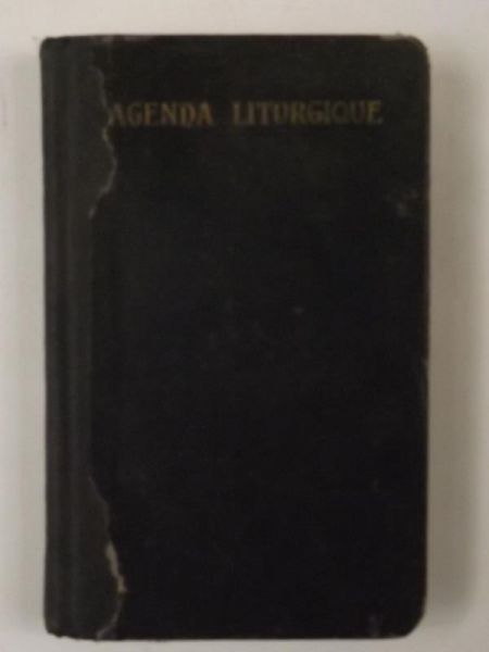 Agenda Liturgique Et Benedictin, 1924 r.