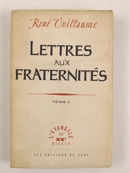 Letters Aux Fraternites, Tom II