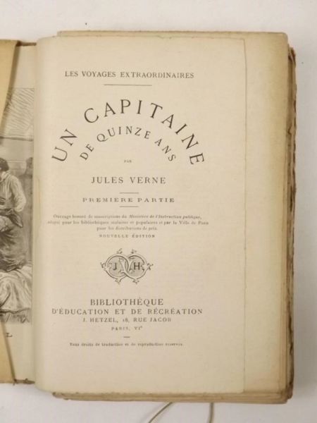 Un Capitaine de Quinze ans, 1905 r.