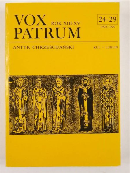 (red.) -  Vox Patrum 24-29 (1993-1995)