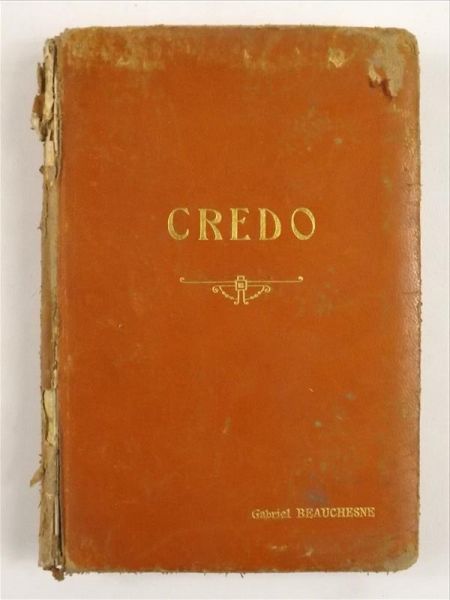 Credo. Court Expose de la Foi Catholique, 1916 r.