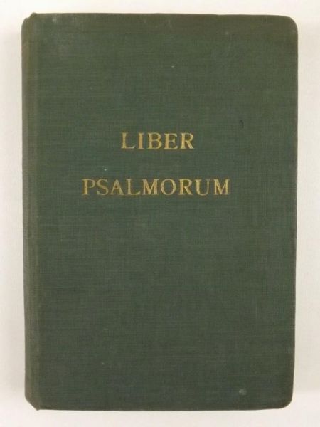 Liber Psalmorum cum Canticis Breviarii Romani, 1945 r.