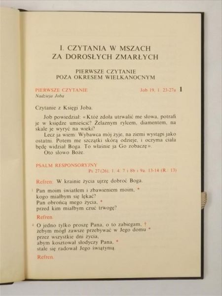 Czytania w Mszach za zmarłych