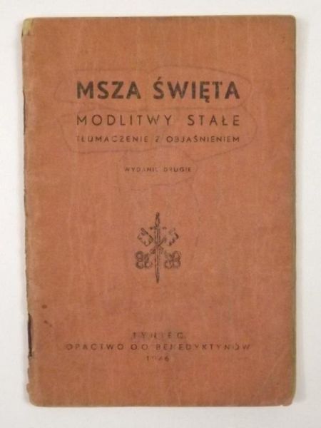 Msza Święta. Modlitwy stałe, 1946 r.