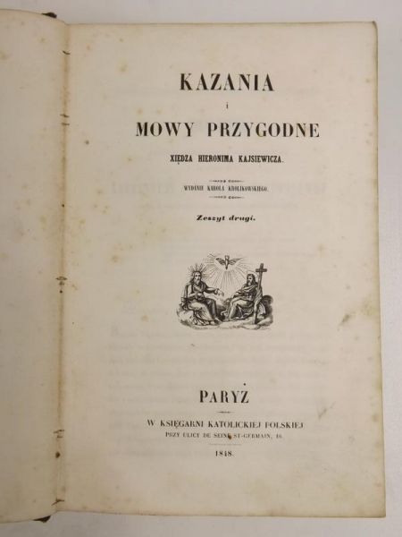 Kazania i mowy przygodne, 1848 r.