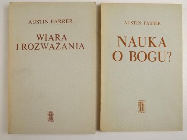 Nauka o Bogu? / Wiara i rozważania