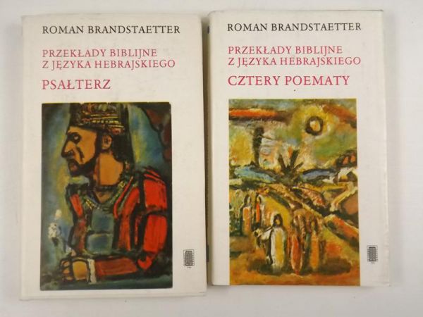Brandstaetter Roman - Przekłady biblijne z języka hebrajskiego: Cztery poematy, Psałterz