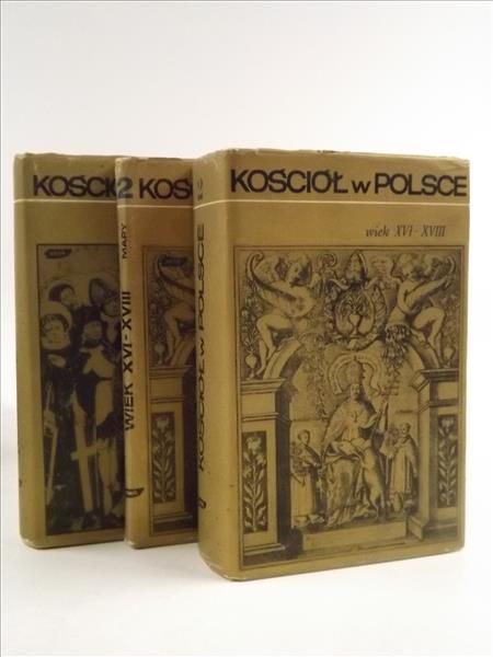 Kościół w Polsce, t.1-2 + mapy