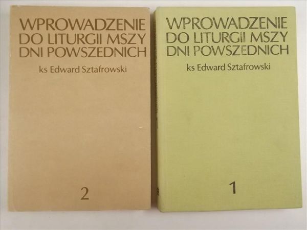 Wprowadzenie do liturgii mszy dni powszednich, Tom I-II