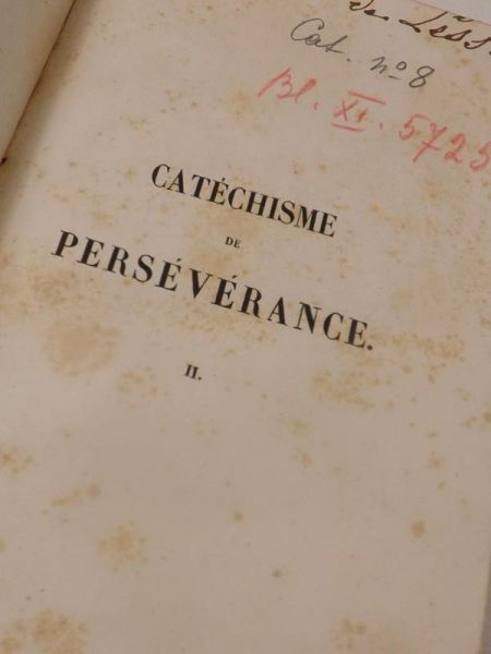 Catechisme de Perseverance II, 1845 r.