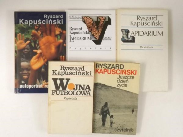Kapuściński Ryszard - Dzieła wybrane, 5 książek