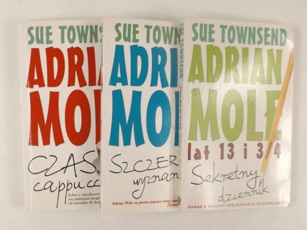 Townsend Sue - Adrian Mole: Lat 13 i 3/4. Sekretny dziennik / Czas cappuccino / Szczere wyznania