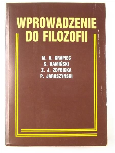 .  - Wprowadzenie do filozofii