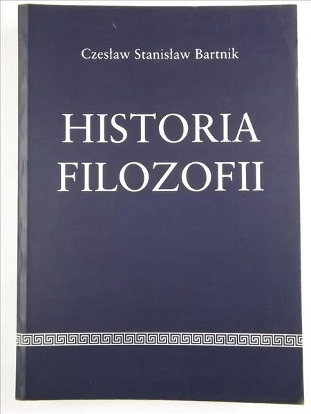 Bartnik Czesław Stanisław - Historia filozofii