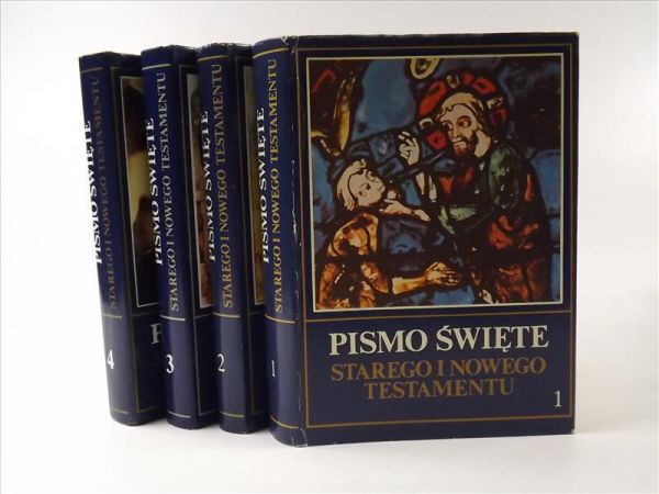 Pismo Święte Starego i Nowego Testamentu, 4 tomy