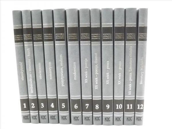 Historia Literatury Światowej tom 1 - 12 (komplet)