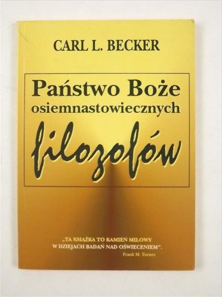 l. - Państwo Boże osiemnastowiecznych filozofów