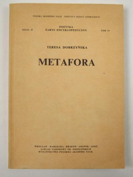 Dobrzyńska Teresa - Metafora, t.4
