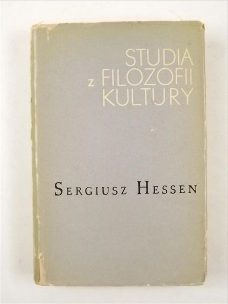 Studia z filozofii kultury