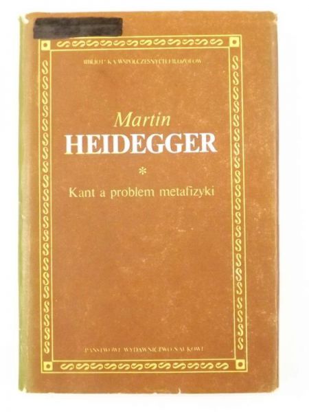 Kant a problem metafizyki, BWF