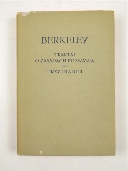 George - Traktat o zasadach poznania. Trzy dialogi, BKF