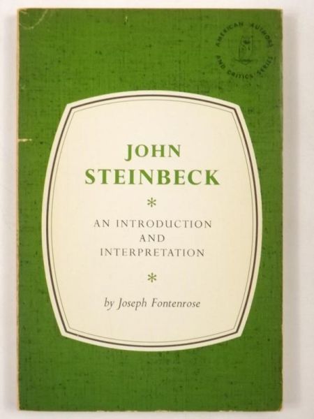 Steinbeck John - An Introduction and Interpretation