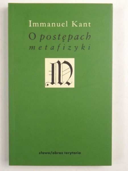 O postępach metafizyki
