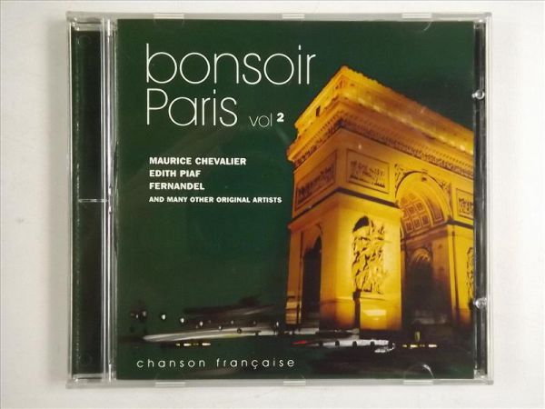 Bonsoir Paris vol.2 Maurice Chevalier, Edith Piaf, Fernandel, CD