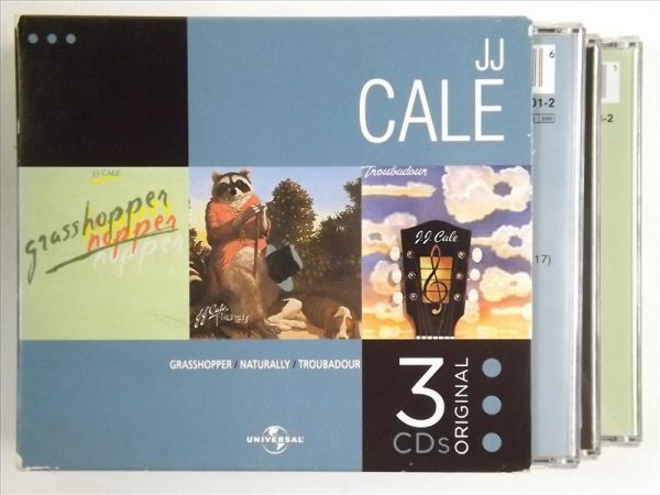 Cale J.J. - Grasshopper / Naturally / Troubadour, 3 CDs orginal