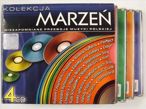 Kolekcja Marzeń. Niezapomniane przeboje muzyki polskiej, 4 CDs