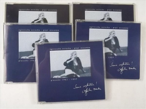 Agnieszka Osiecka - Pięć oceanów, 5 części CD