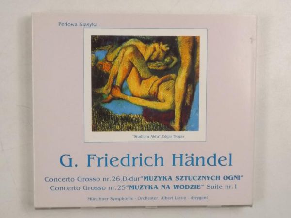 Muzyka sztucznych ogni, Muzyka na wodzie, CD