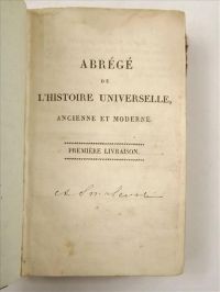 Abrege De L' Historie Universelle, 1817 r.