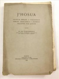 Korzonkiewicz Jan - JeHosua, 1909 r.