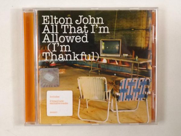 All That I'm Allowed (I'm Thankful), CD