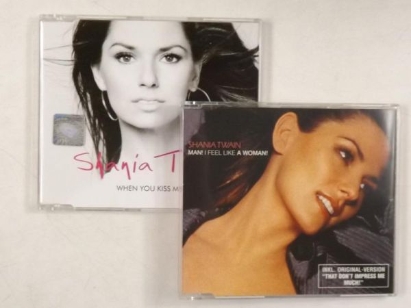 Man! I Feel like a Woman/When you kiss me, 2 płyty CD