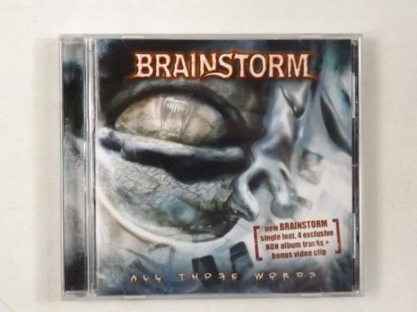 Brainstorm - All those words, CD