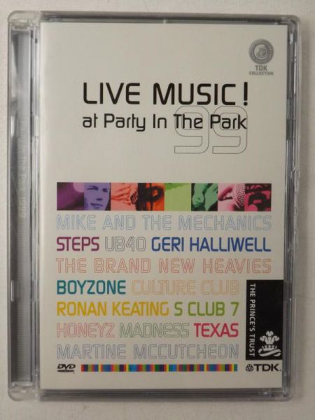 Live Music! Party In The Park 1999, DVD