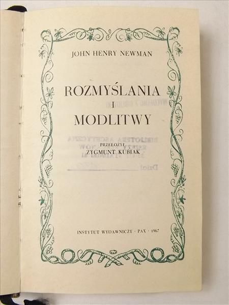 Rozmyślania i modlitwy