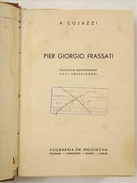 Pier Giorgio Frassati, ok. 1932 r.